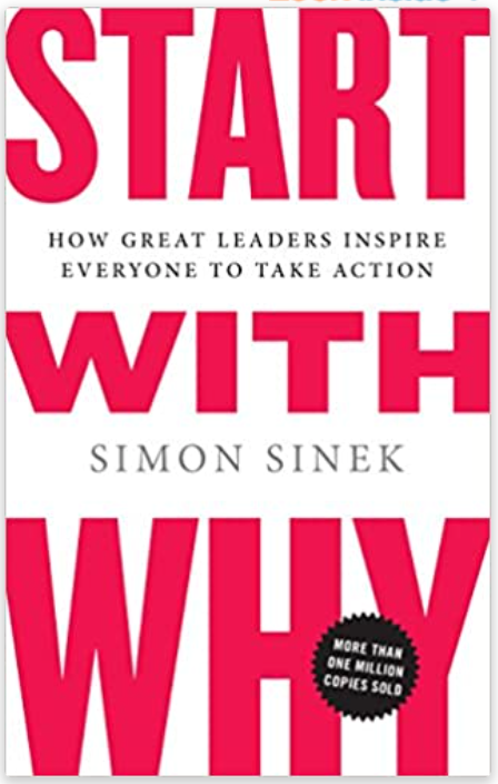 Start with Why by Simon Sinek buy on Amazon